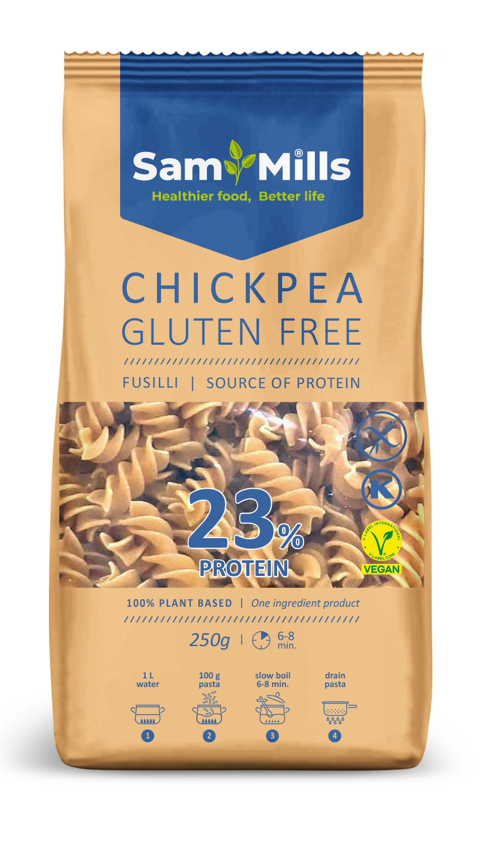 Chickpea 250g Fusilli
